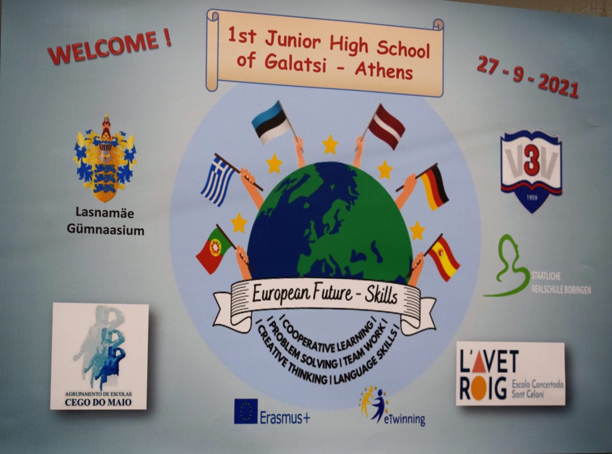 Το 1ο Γυμνάσιο Γαλατσίου συμμετείχε στο πρόγραμμα Erasmus+ KA2, «European Future – Skills»